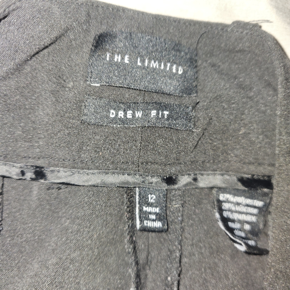 The Limited Black Drew Fit Pants